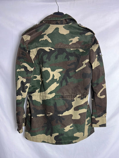 BDBA. Cazadora camuflaje lentejuelas T.38