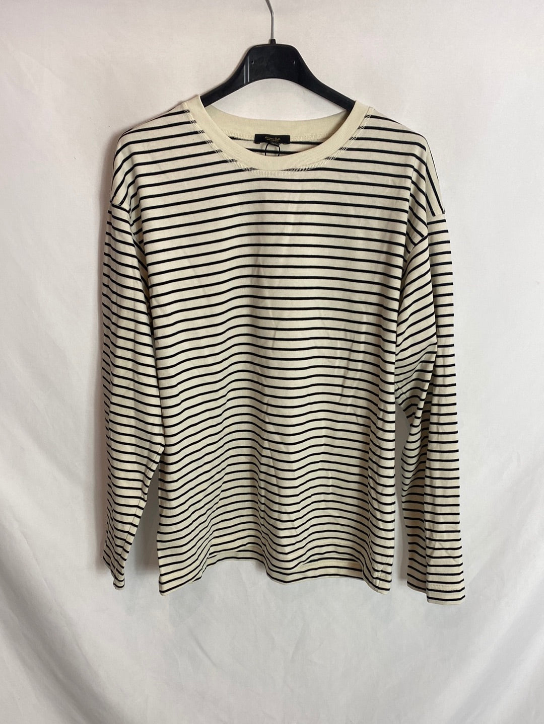 MASSIMO DUTTI. Jersei rayas horizontales. T.xs