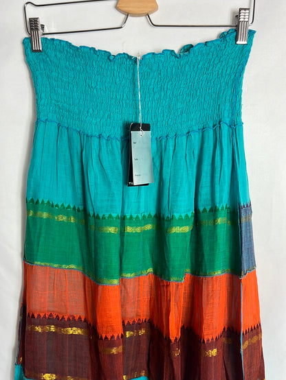 TRES IBIZA. Falda larga colores. T M/L