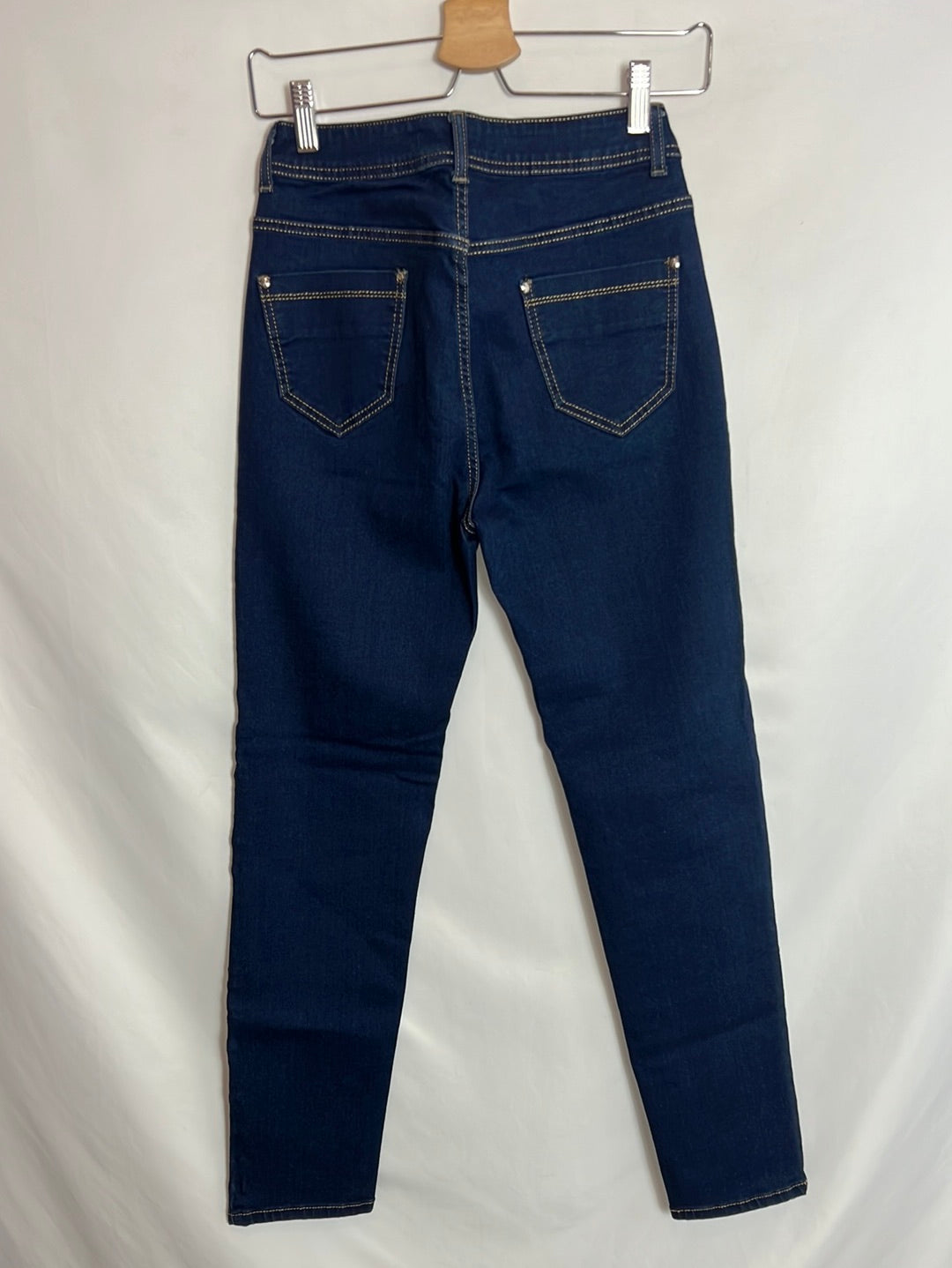 BY MÖMA. Dark skinny denim pants. Size 38
