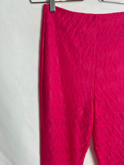 LOAVIES. total look pink texture T.xs