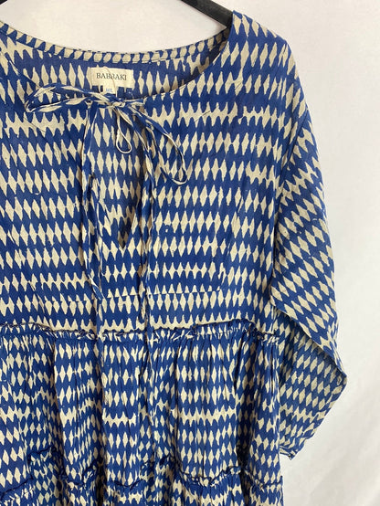 BABBAKI. Short printed dress TM/L