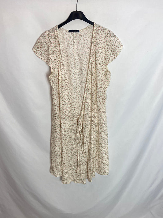 BRANDY MELVILLE. Vestido cruzado corto T.U