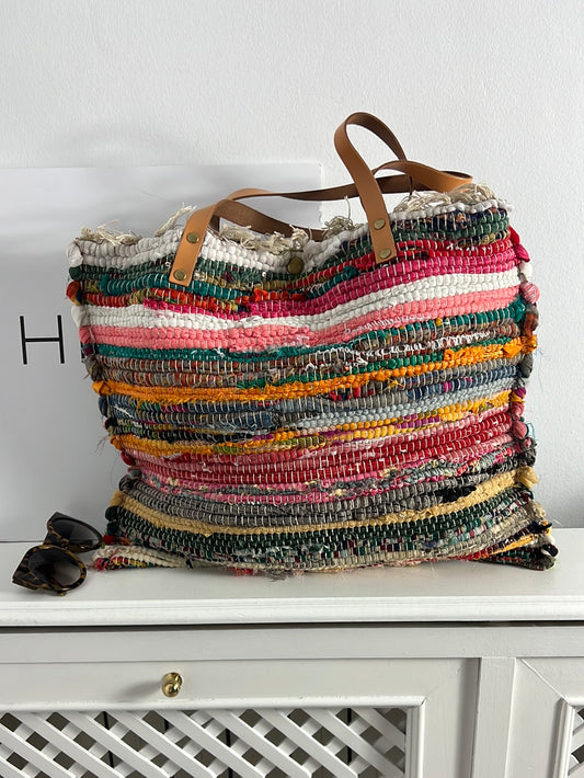 OTRAS. Bolso shopper colores textura