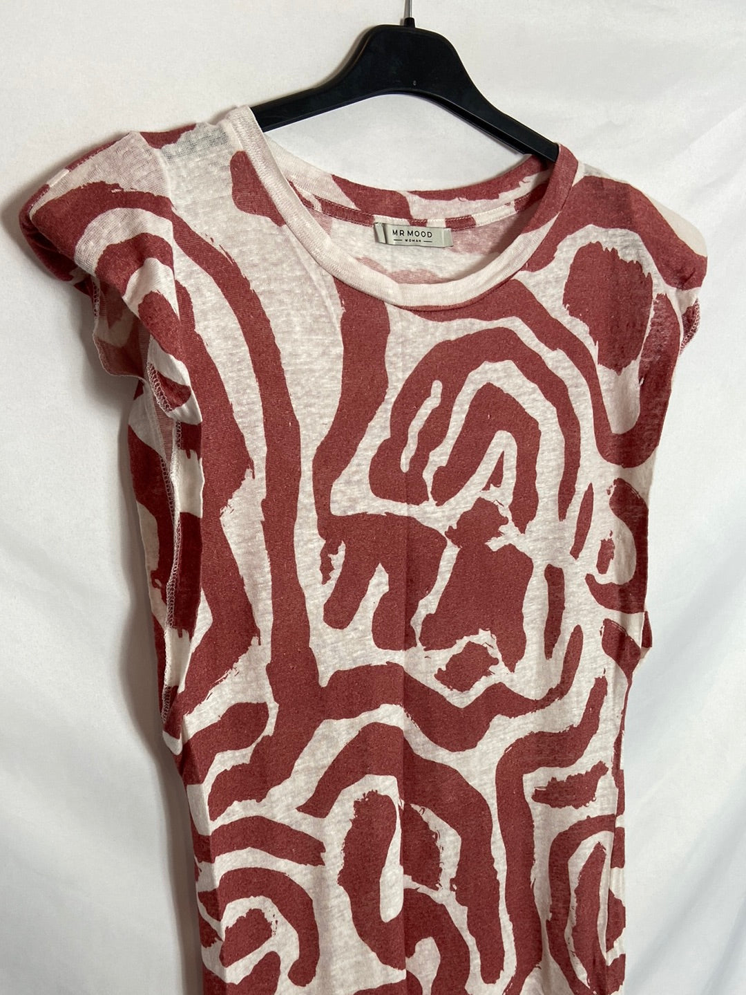 MR MOOD. Long linen dress Tu(s/m)