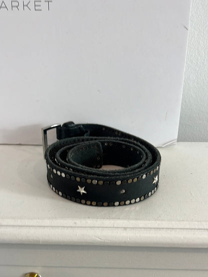 ZADIG&amp;VOLTAIRE. Black studded leather belt. Size 95