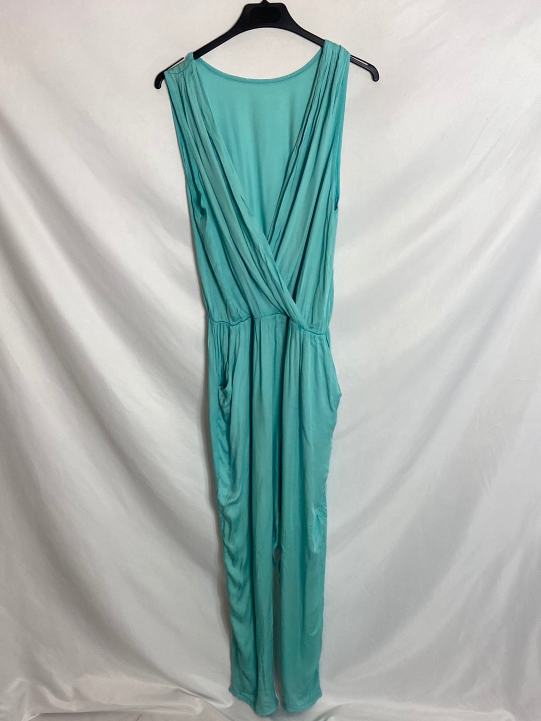 OTHERS. Long blue jumpsuit. TS 