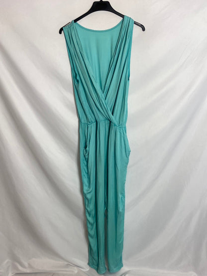 OTHERS. Long blue jumpsuit. TS 