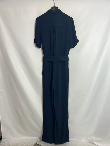 SÉZANE. Blue jumpsuit with belt. Size 34 (Tara)