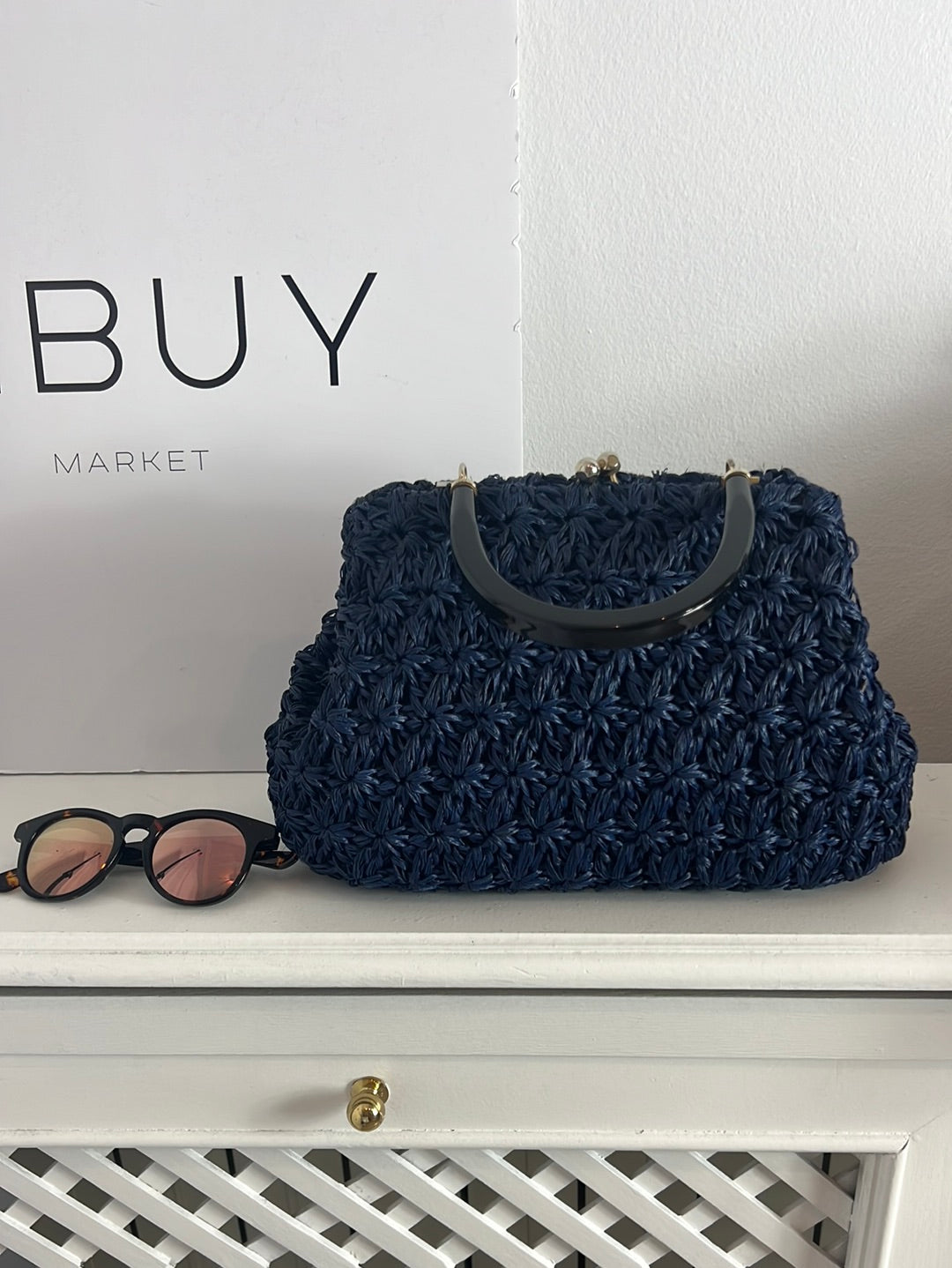 OTRAS. Bolso flores croché