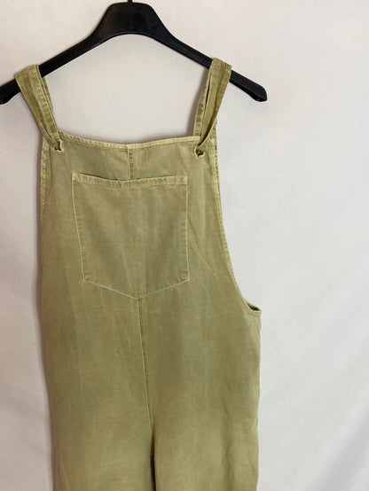 ZARA.Peto beige fluido T.l