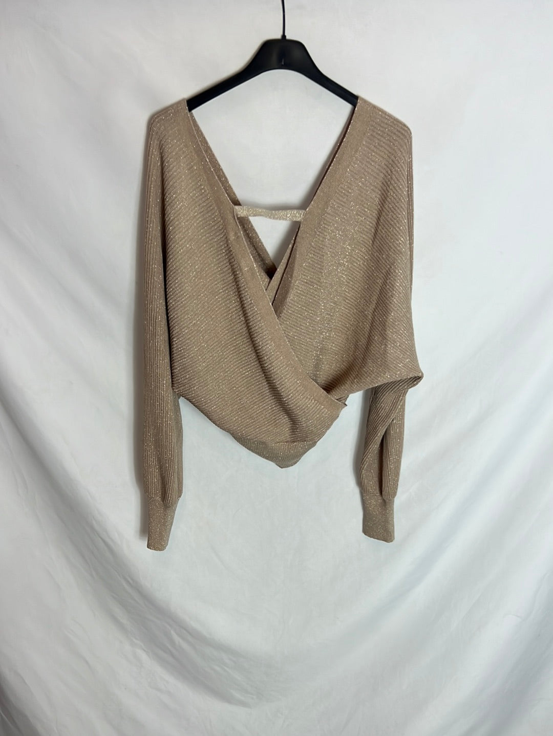 ZEPIA. Jerséi cruzado espalda descubierta. T.M