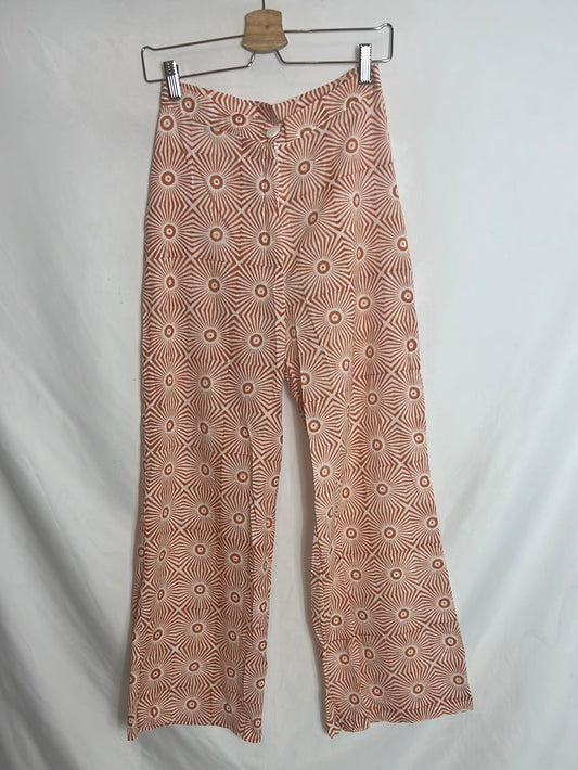 Ts hippie print thin trousers