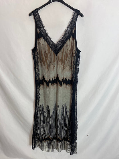 ZARA. TS midi slip dress