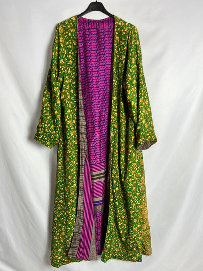 BASYCO. Reversible flowing kimono TU(m/l)