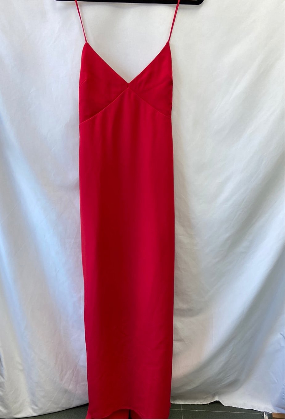 CRISTINA TAMBORERO.Vestido largo fiesta T.38