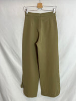 BIMANI. Pantalón culotte verde T.36 (tara)