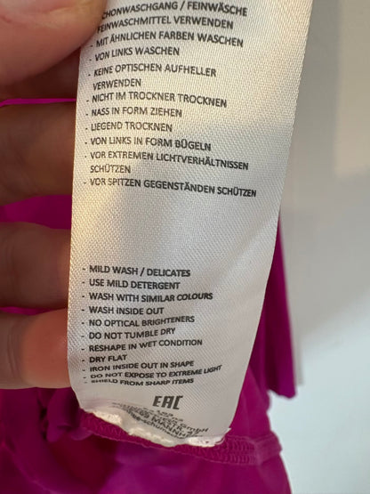 DOROTHEE SCHUMACHER. Top elastico fucsia