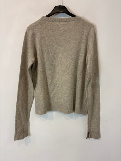 ZADIG & VOLTAIRE. Jersey gris claro 100% cashmere