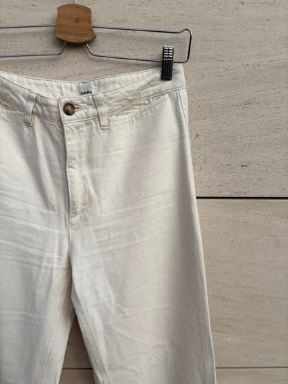 LABDIP. Denim recto beige claro