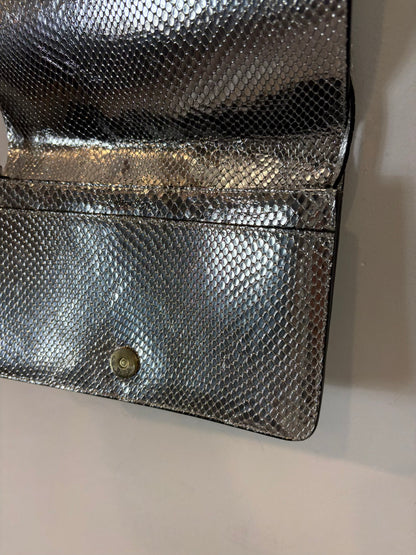 & OTHER STORIES. Bolso plateado textura