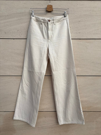 LABDIP. Denim recto beige claro