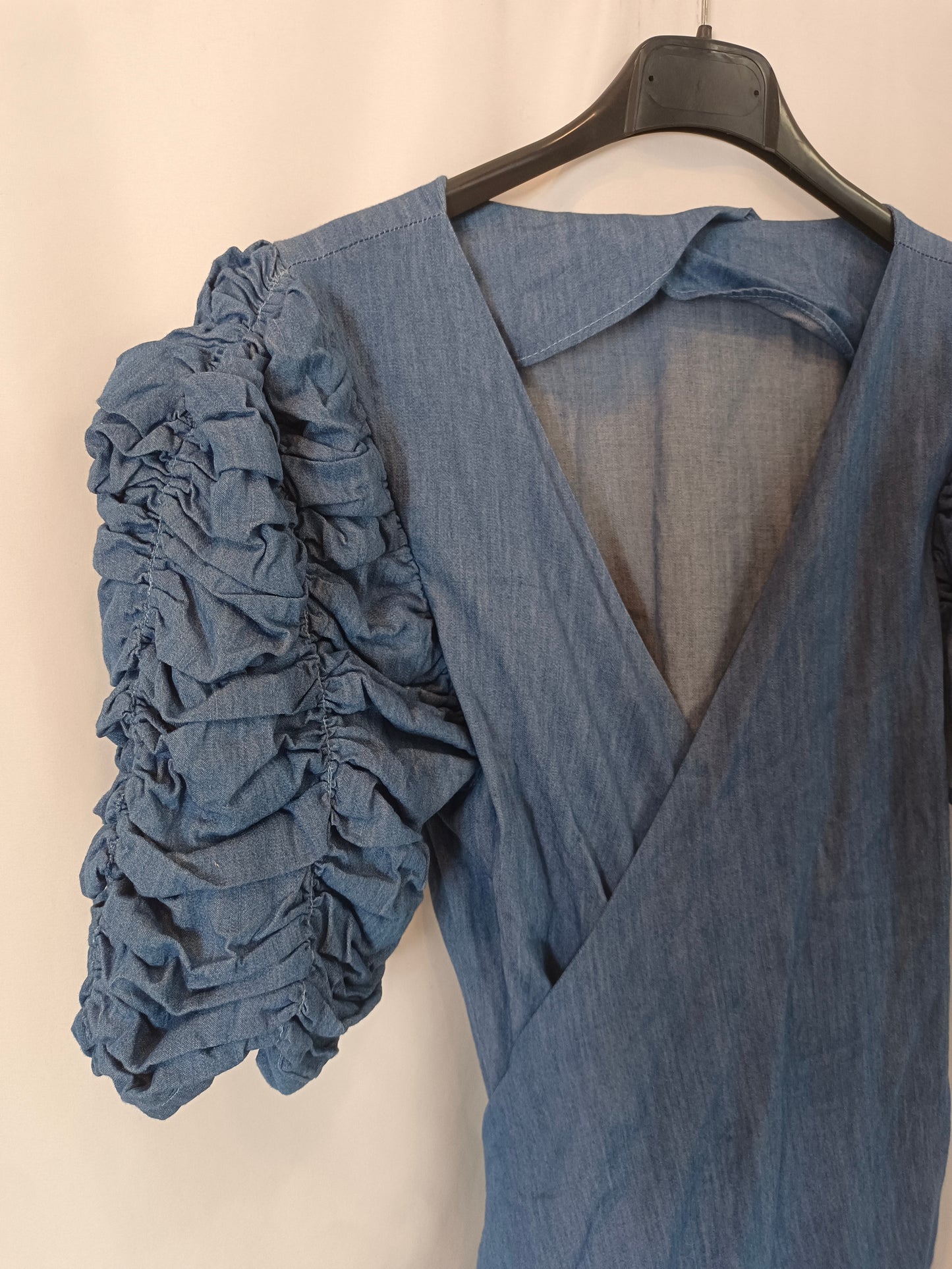 CAMILA ISABEL. Ts wrap denim dress