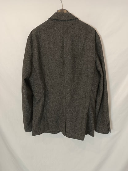 C&amp;A. Herringbone Tl Grey Blazer