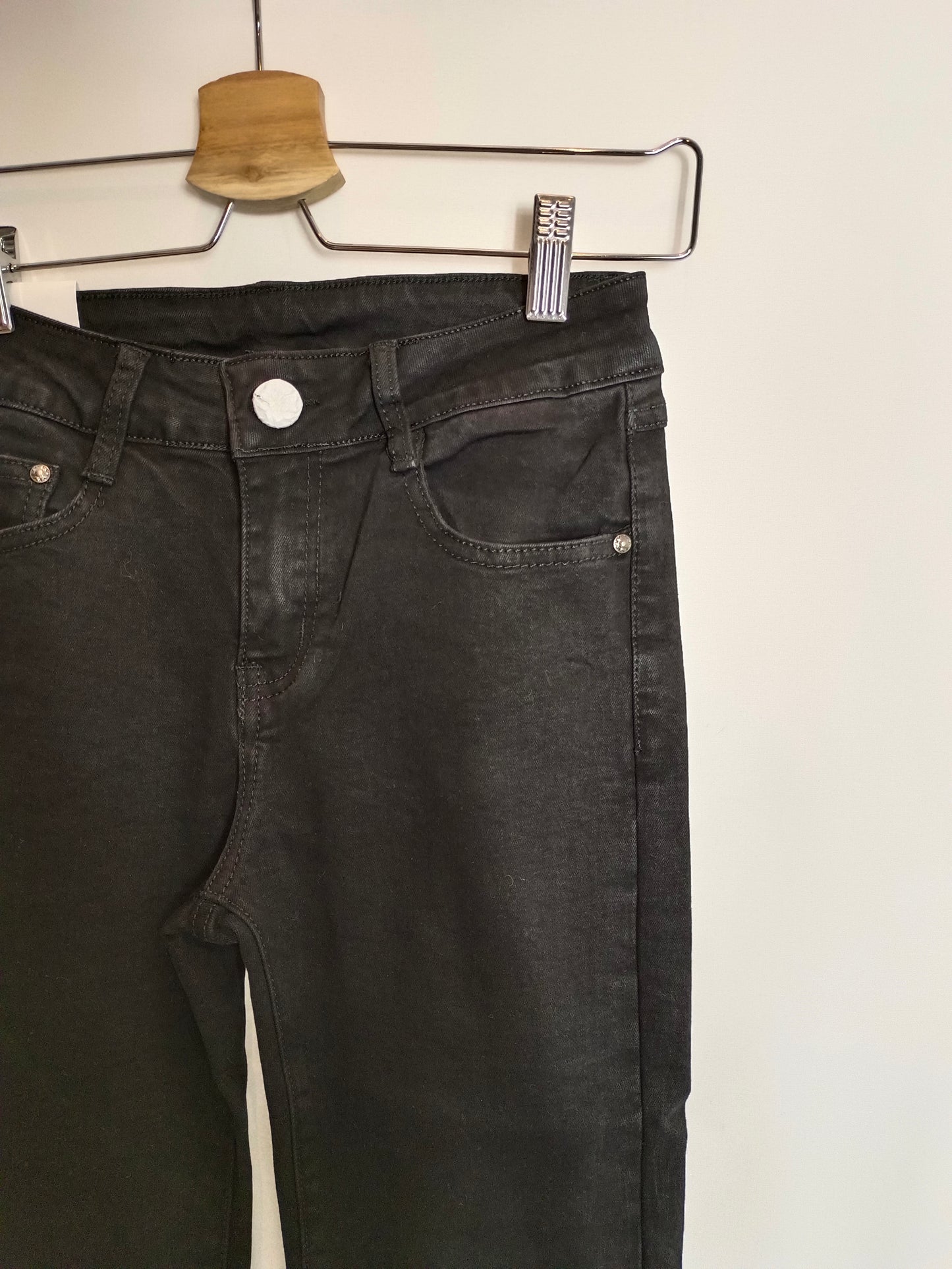 WEAR JEANS V168. Black bell-bottom trousers size 36