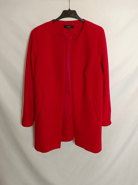 FESTA. Blazer elástica roja T.44