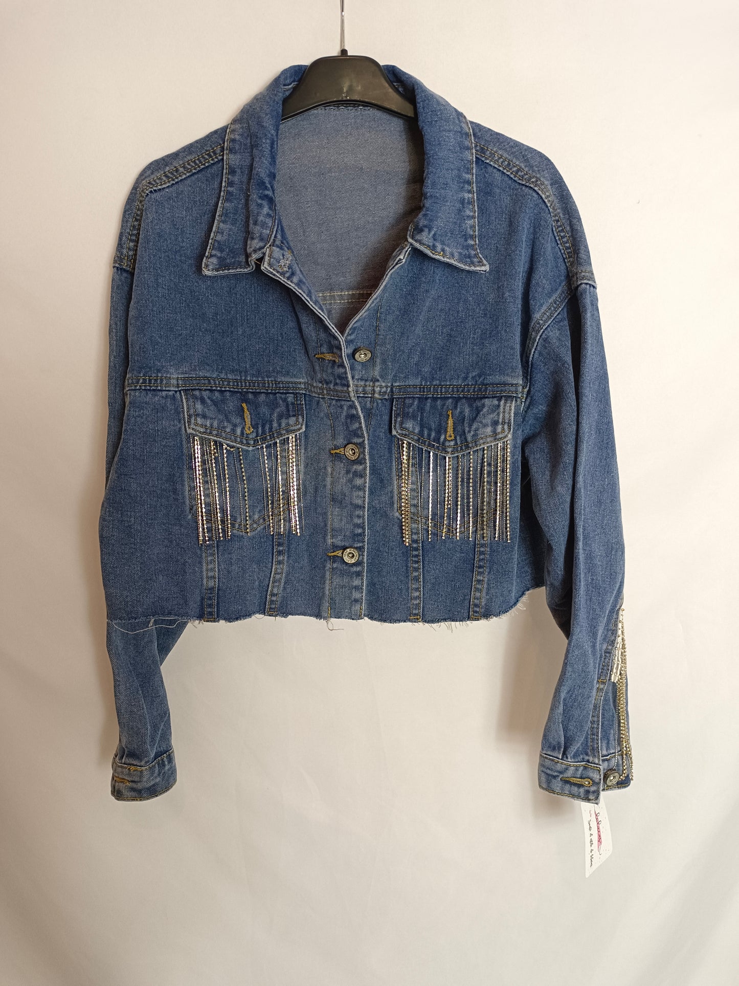 OTRAS. Cazadora vaquera pedrería Tu(S)