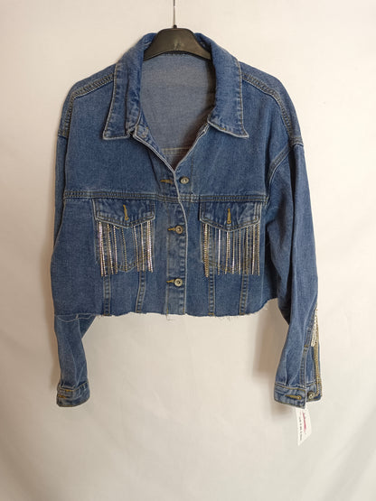 OTRAS. Cazadora vaquera pedrería Tu(S)