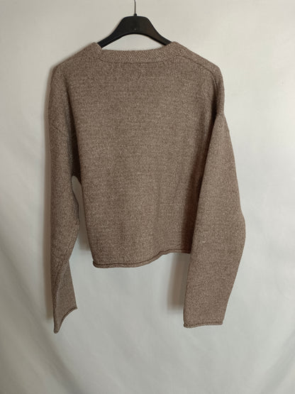 ZARA. Beige flecked sweater, size 13/14 years