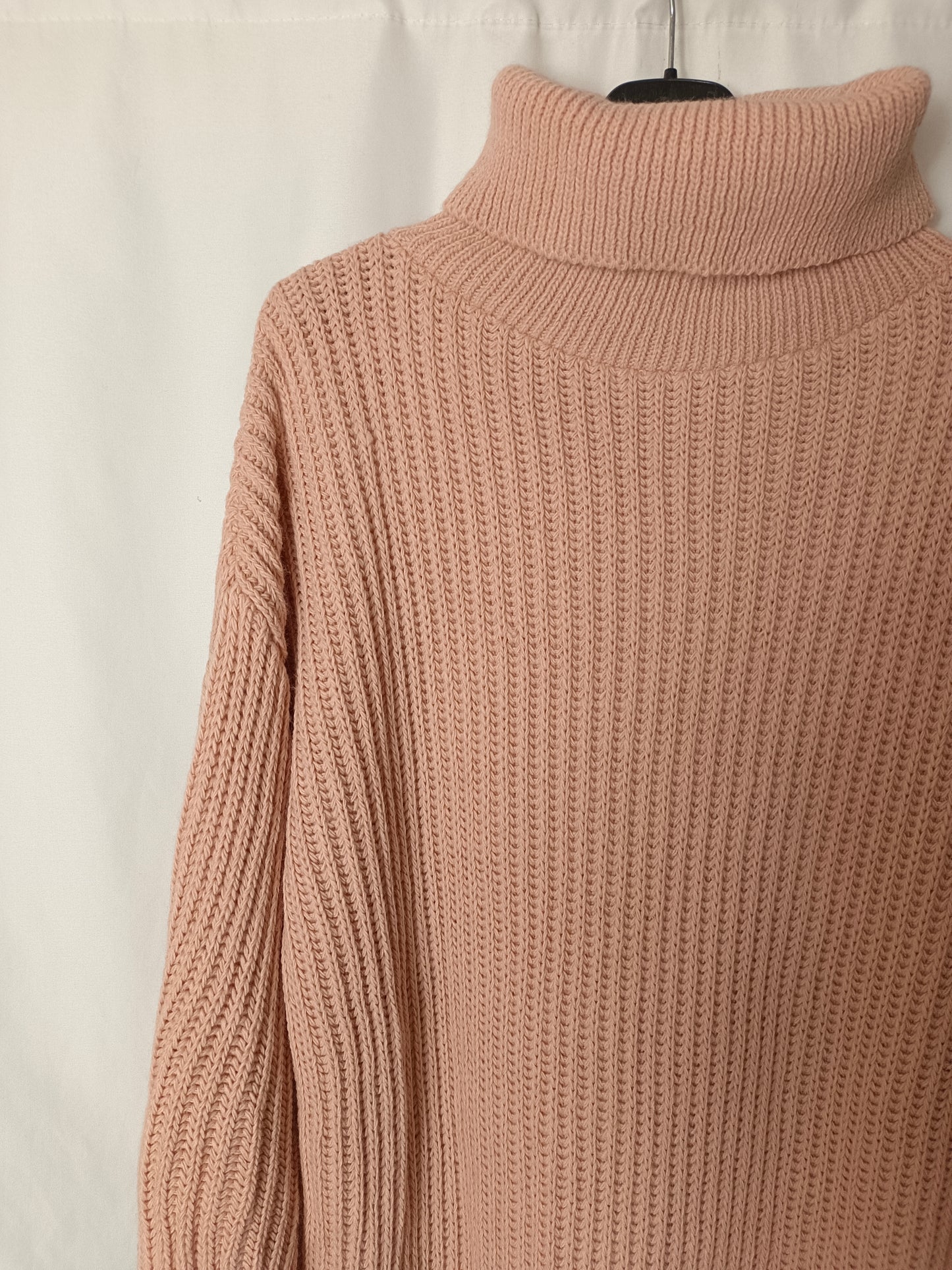 OTRAS. Jersey rosa cuello alto TU(M)