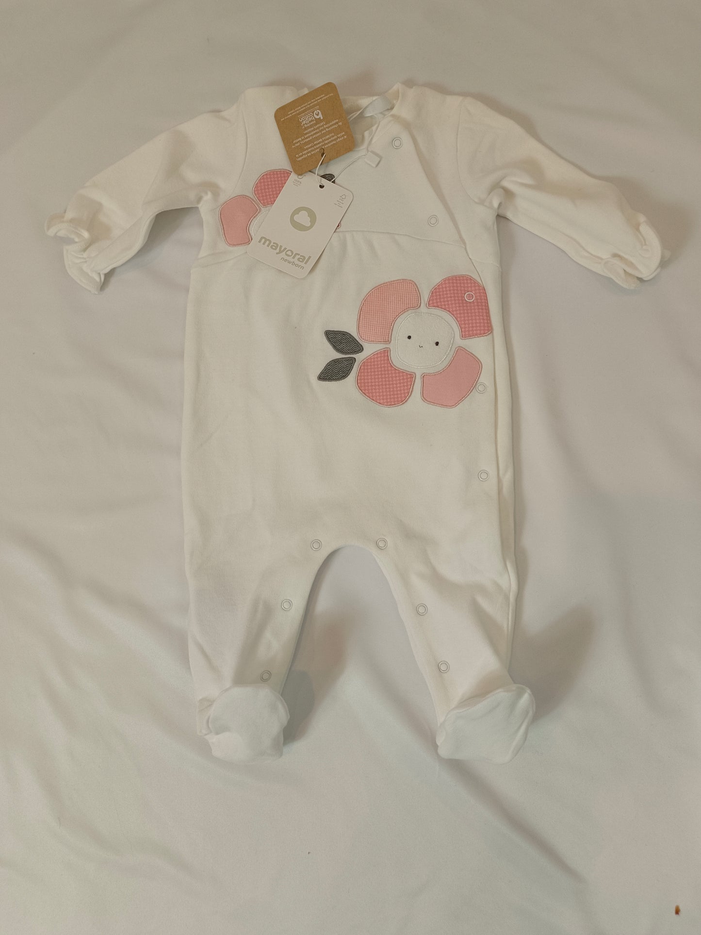 MAYORA. Winter baby pajamas, size 2/4 months