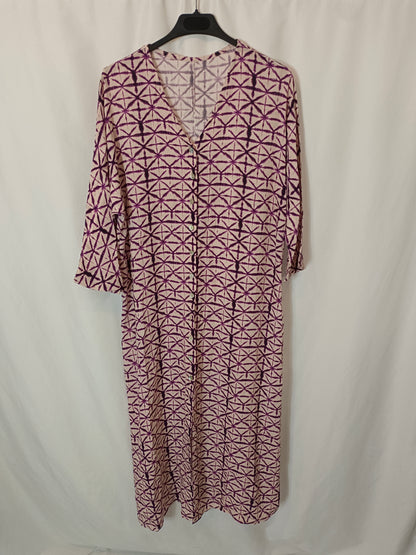 ZUA. Vestido midi abotonado TU(s)