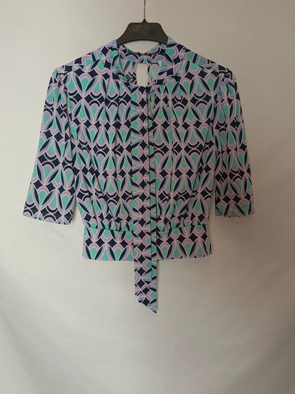 MORGAN. Retro print top S XS