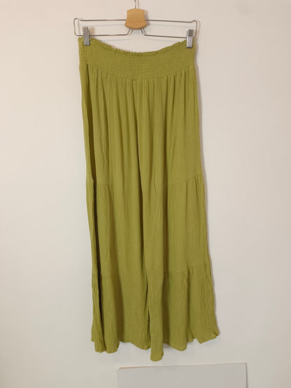 OTHERS. Green flowy pants, size XL
