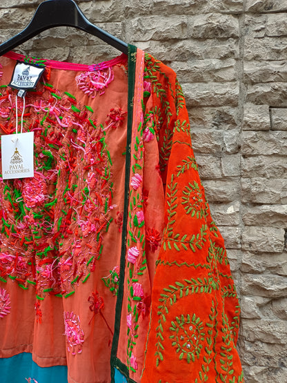 PAYAL ACCESSORIES. Kimono largo bordado TU(s/m)