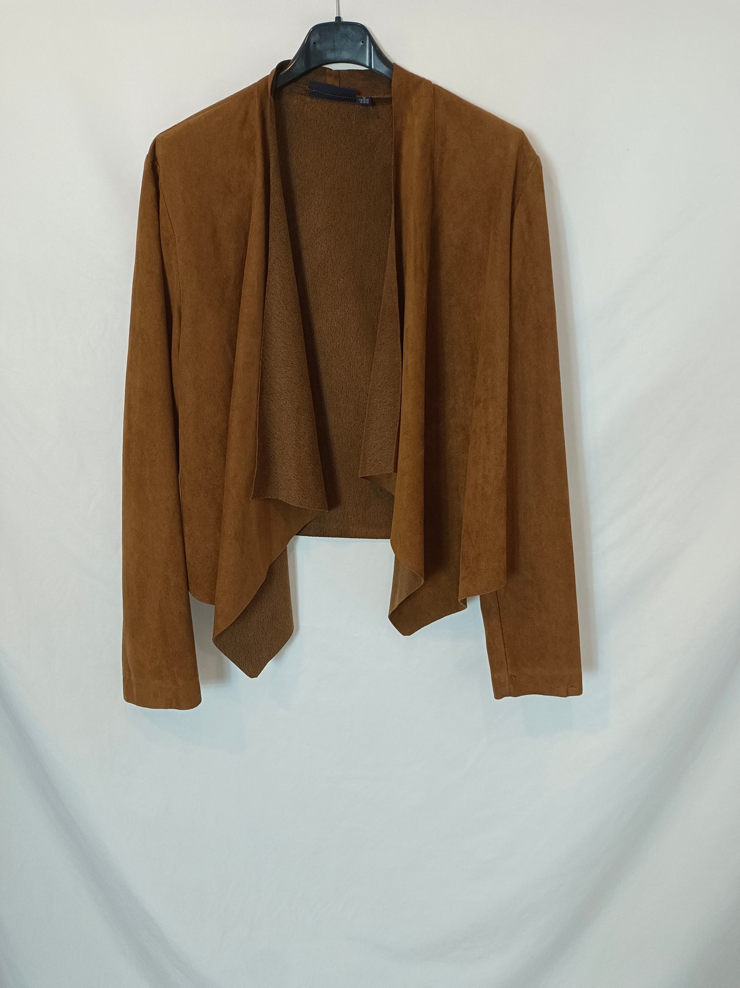 KIABI. Brown suede jacket TM