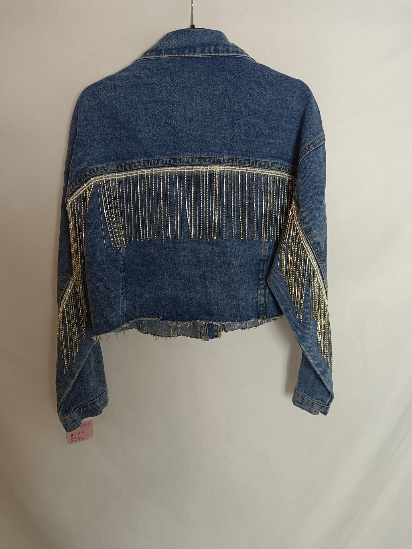 OTRAS. Cazadora vaquera pedrería Tu(S)