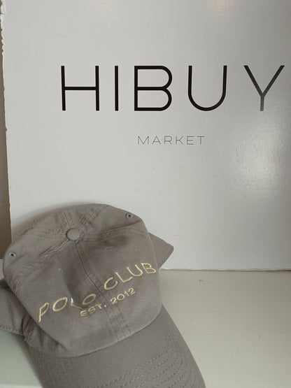 POLO CLUB. Gorra gris