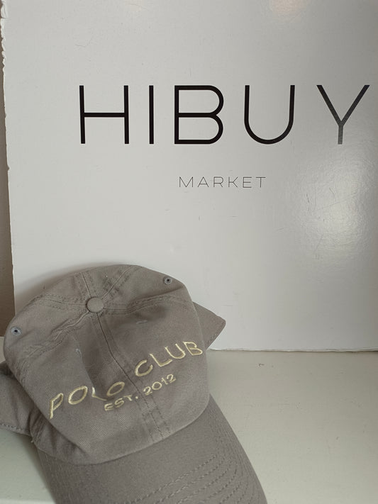 POLO CLUB. Gorra gris