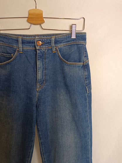 SALSA. pantalón denim campana T.37(38)