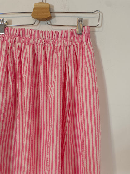 OTRAS. Falda midi rayas T.S/M