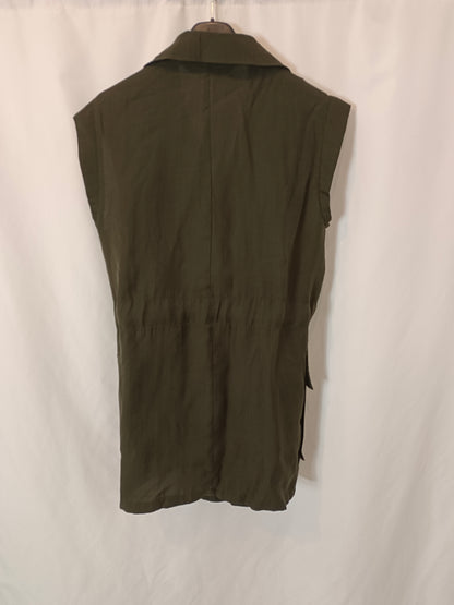 ZARA. Green vest/dress Ts