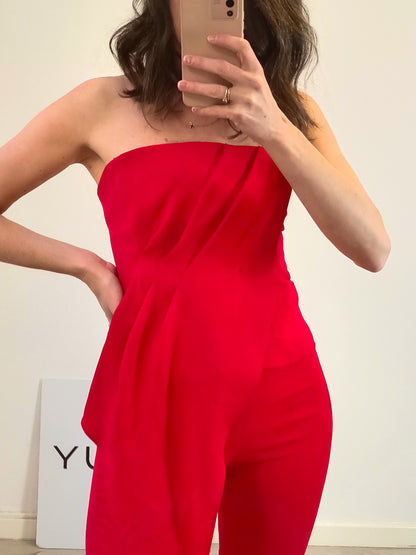 ZARA. total look rojo  T.xs