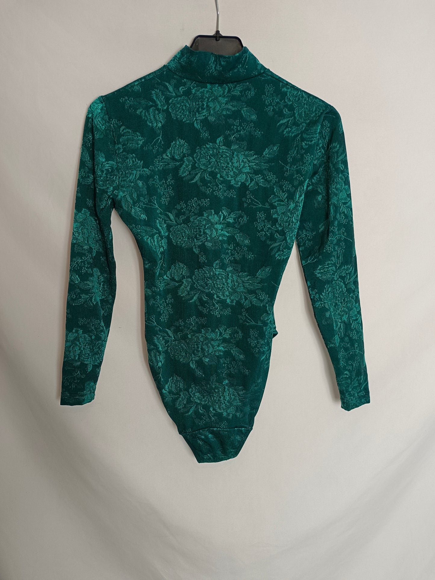 OTRAS. Body verde flores T.u(xs)