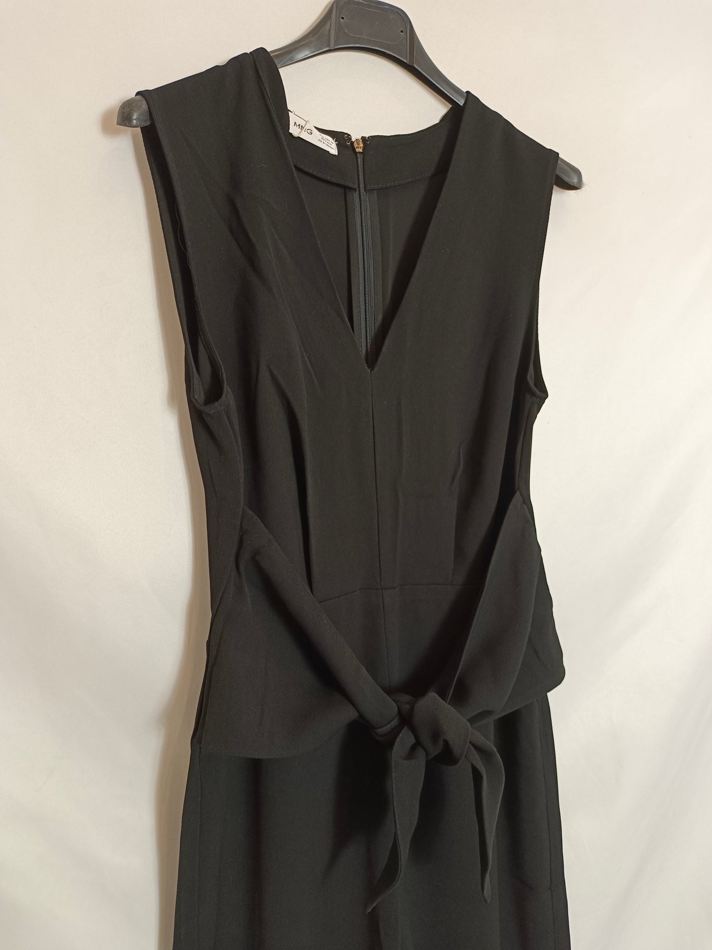 MANGO. Mono negro fluido T.xs