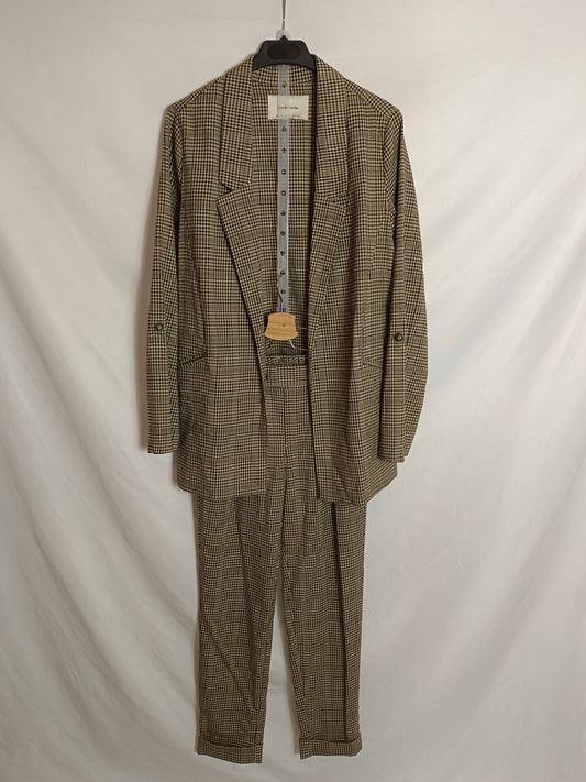 STRADIVARIUS. Total look pata de gallo T.xs/s